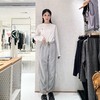 2楼素然A0253PA31棉麻混纺松锥裤1750 商品缩略图0
