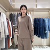 2楼素然美丽诺羊毛针织布圆领卫衣1450 商品缩略图1