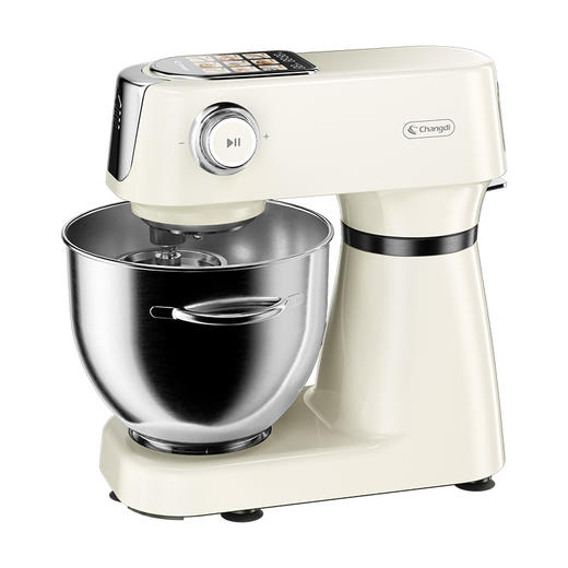 长帝海鸥Max轻音直流厨师机家用厨房电器和面机搅拌彩屏 商品图0