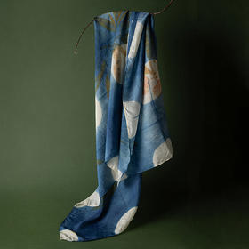 【林栖设计小店】【植物染】桑蚕丝方巾非遗手工草木染2026春季新款领巾女G2953248