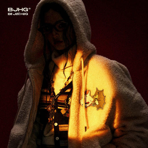 【猫和老鼠联名】BJHG不计后果趣味贴贴外套配饰百搭潮流衣服饰品 商品图2