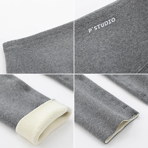 女装英文P乳胶平板裤-7613K5241881 商品图2