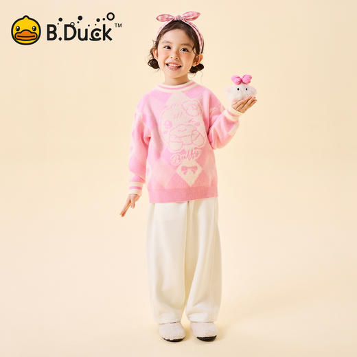 B.Duck小黄鸭童装冬季套头针织衫105-150 FF5612082 商品图1