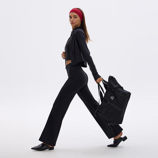 TITIKA立领拉链修身外套户外紧身短款健身跑步长袖上衣31226 商品图4