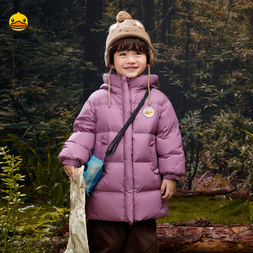 【蓄热】B.Duck小黄鸭童装冬季中长款羽绒90-160 BF5616090 商品图1