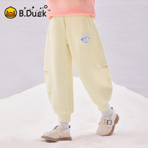 【加绒】B.Duck小黄鸭童装冬季针织裤105-150 FF5573086 商品图1