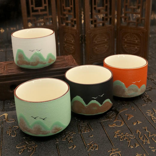 万里江山复古茶具 送礼品高档 茶具礼盒装 商品图9