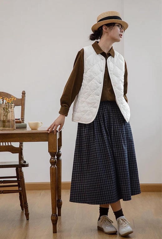 觅槿𝐌.𝐃𝐈𝐍𝐍羊毛马甲秋冬保暖男女同款 商品图3