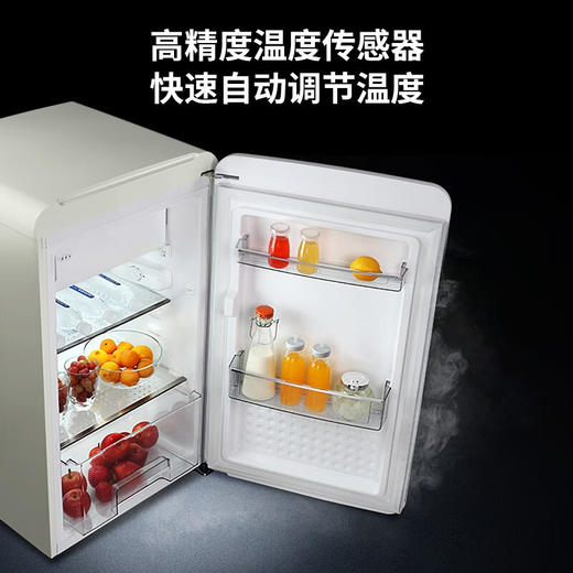 【美国西屋 迷你冰箱】西屋（Westinghouse）美式复古冰箱家用冰箱小型大容量家用租房办公冰箱高颜值网红迷你小冰箱办公室 商品图2