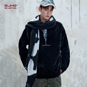 BJHG不计后果雪尼尔polo衫卫衣男款秋冬美式基础休闲打底衫上衣女