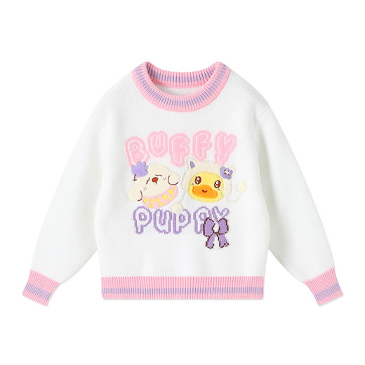 B.Duck小黄鸭童装冬季套头针织衫90-130 FF5612052 商品图3