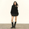 Ariseism 美式复古设计感路肩针织衫毛衣女秋季新款上衣 商品缩略图3
