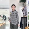 2楼素然A0253TS07磨毛图案圆领长袖T恤795 商品缩略图1