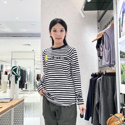2楼素然A0253TS07磨毛图案圆领长袖T恤795 商品图1