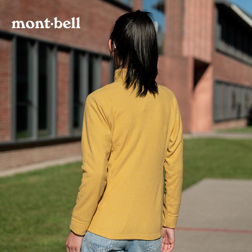 Montbell抓绒外套女款秋冬户外保暖抓绒内胆简约夹克修身显瘦内搭 商品图5