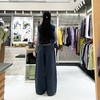 2楼素然水洗菱型格牛仔阔腿裤2150 商品缩略图2