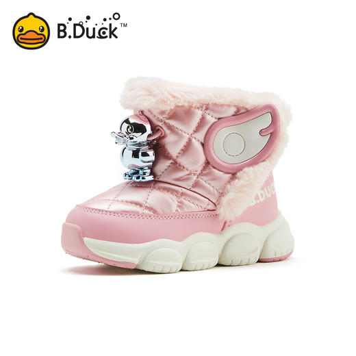 B.Duck小黄鸭童鞋冬季儿童时尚休闲鞋23-30 B5483001 商品图1