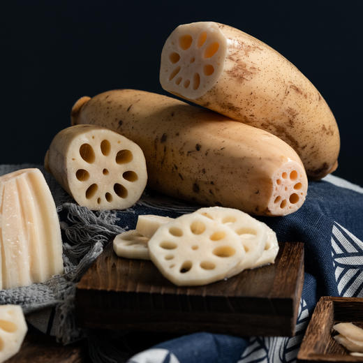 洪湖泥藕| 洪湖特产，九孔鲜藕，现挖现发，带泥发货，炒菜脆口，3斤、5斤装⭐️京东顺丰随机发货 商品图3