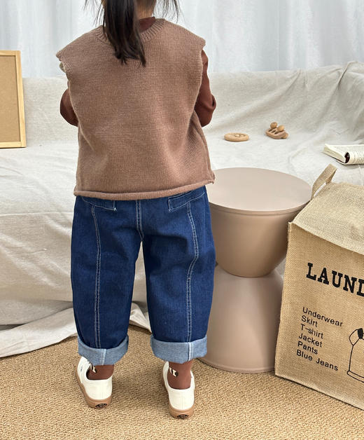 双11专属❤️【春秋款】百搭两穿儿童牛仔裤 商品图3