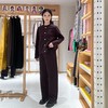2楼素然K0253PA04环保棉厚毛圈弯刀直筒裤1650 商品缩略图1