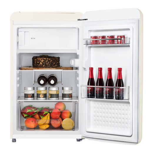 【美国西屋 迷你冰箱】西屋（Westinghouse）美式复古冰箱家用冰箱小型大容量家用租房办公冰箱高颜值网红迷你小冰箱办公室 商品图3