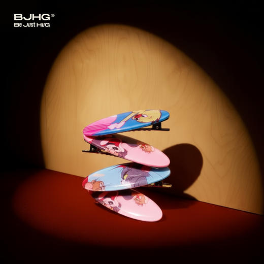 【猫和老鼠联名】BJHG不计后果趣味发卡配饰设计感百搭发夹饰品 商品图1