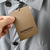 Burberry/巴宝莉2025春秋男士中长款翻领风衣夹克外套  商品缩略图6