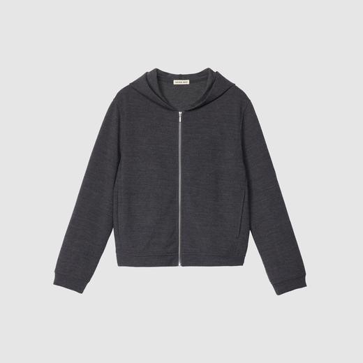 2楼素然C253HO06羊毛珠地拉链外套1250 商品图2