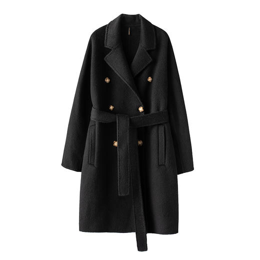 S·Y·C【老粉指定要】101801短款！100%驼绒大衣双面呢外套女 商品图3