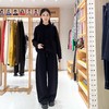 2楼素然环保棉羊毛双层直筒裤2150 商品缩略图3