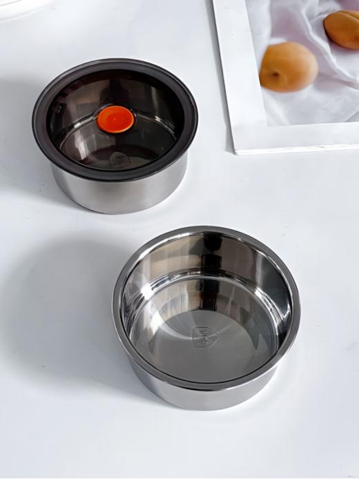 【德国易铂yispot不锈钢保鲜盒】三件套💰19.9❗304钢印材质太安心了！🍂用途还多，放冰箱里再也不怕串味❗品牌直发！ ✅304食品级不锈钢材质🍅 商品图3