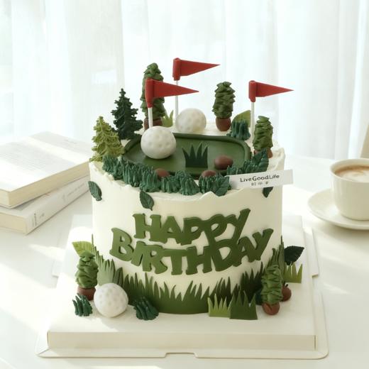 高尔夫⛳️  翻糖奶油蛋糕 商品图2