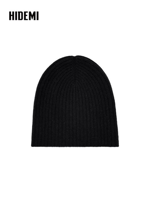 HIDEMI 进口澳洲美利奴羊毛坑条加厚翻边针织帽冷帽 商品图14