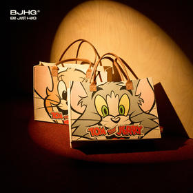 【猫和老鼠联名】BJHG不计后果潮流托特包男百搭通勤时尚手提袋女