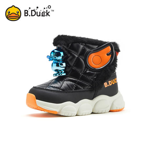 B.Duck小黄鸭童鞋冬季儿童时尚休闲鞋23-30 B5483001 商品图2