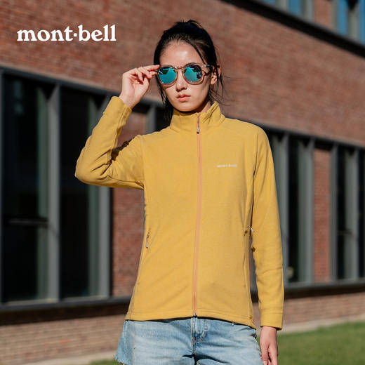 Montbell抓绒外套女款秋冬户外保暖抓绒内胆简约夹克修身显瘦内搭 商品图2