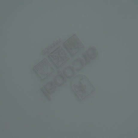 法国Arcopal弓箭手奶玻璃蓝花餐盘 商品图2