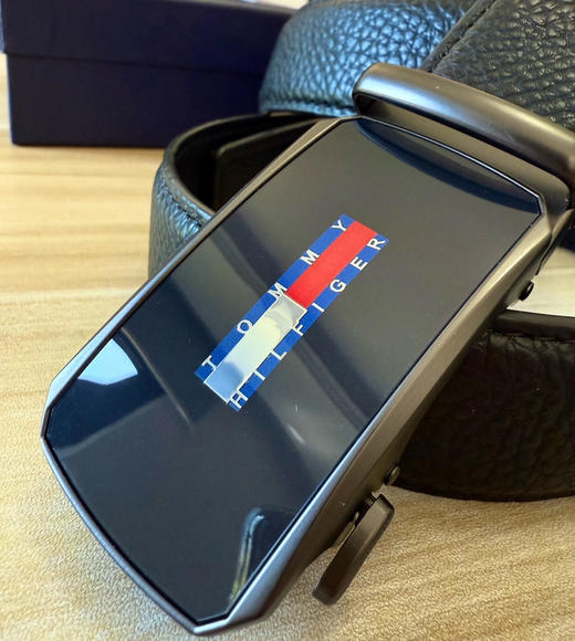 原单汤米自动扣皮带真皮腰带 商品图1