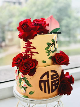 6+8寸双层女士蛋糕