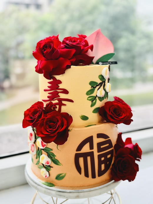 6+8寸双层女士蛋糕 商品图0