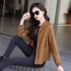 真皮皮衣女短款棒球服2025新款春秋韩版绵羊皮夹克宽松小外套 商品缩略图1