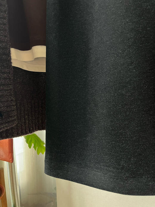 【一条搭所有】噢蜜ooomeooo羊毛混纺直筒松紧腰半身裙 商品图7