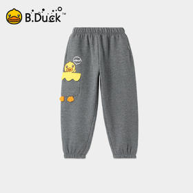 【专柜同款】B.Duck小黄鸭童装冬季针织裤90-130 BDF5555155
