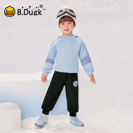 【加绒】B.Duck小黄鸭童装冬季休闲裤105-140 BF5572901 商品图1