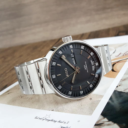 【95新】MIDO 美度完美系列M8340.4.18.13.80自动机械机芯42MM（男款）日期、星期显示200925TJ08特价 商品图4