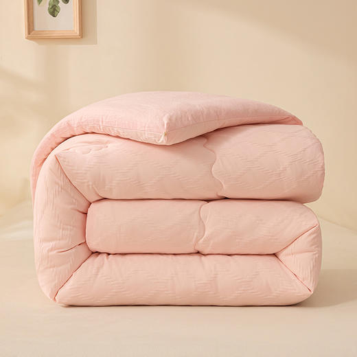 【品牌直发】加倍生活 菱形格提花大豆被 三色可选 春秋被/冬被/加厚冬被 1.5/2.0/2.2m被芯可选 商品图1