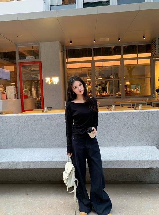 新增夜幕明线牛仔裤~银泰专柜同步在售❗【英国轻奢品牌Gesamy女装合集】百褶裙、天丝牛仔裤、弯刀裤、卫衣、风衣外套、长袖T恤 ✅都是高端精致的款式面料！超百搭！承包你的秋季衣橱~ 商品图12