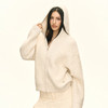 Ariseism 美式复古设计感连帽拉链毛衣外套女秋季新款上衣 商品缩略图0