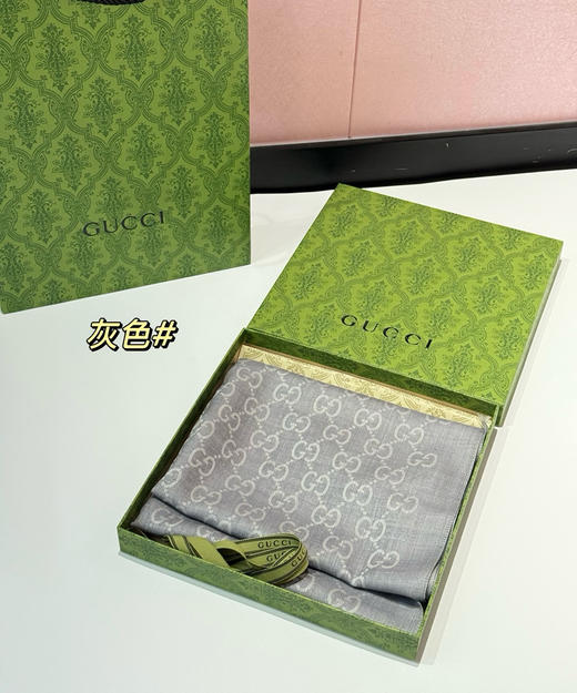 四季款蚕丝羊毛围巾100702 商品图9