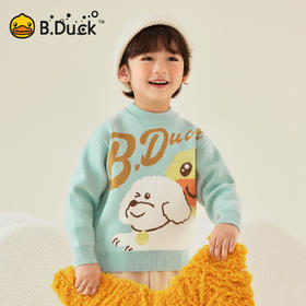 B.Duck小黄鸭童装冬季套头针织衫90-130 BF5612001
